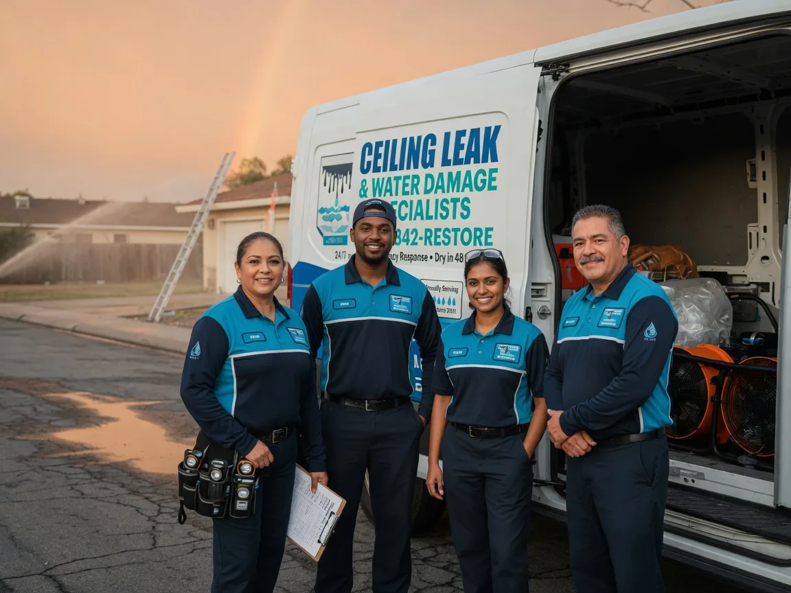 Ceiling Leak Cleanup company in Proctorville, NC